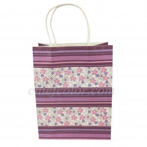Luxury Kraft Paper Shopping Bags With Twisted Handle