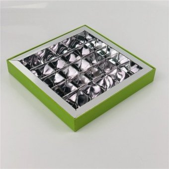 Rigid Chocolate Box With Clear Lid