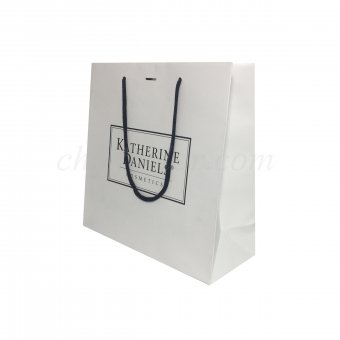 Printed Paper Bags With Handles For Cosmetic