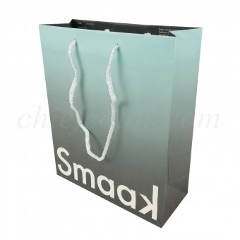 Laminated Gradient Color Paper Shopping Bag