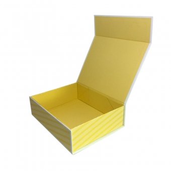 Yellow Collapsible E-Commerce Gift Box