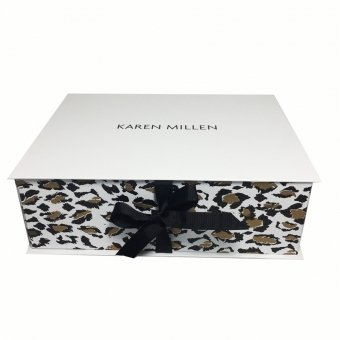 Luxury Flat Pack Box With Ribbon