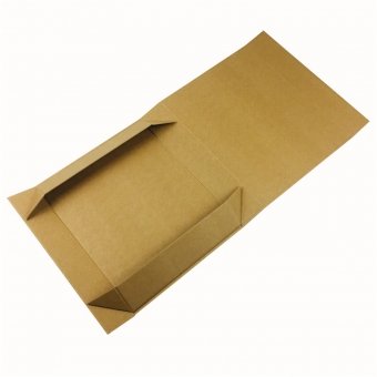 Fully Collapsible Natural Kraft Gift Boxes